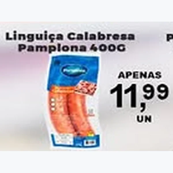 Linguica Calabresa Pamplona 400 g