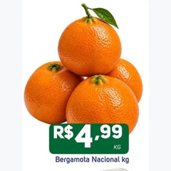 Recorte do encarte de Bergamota Nacional