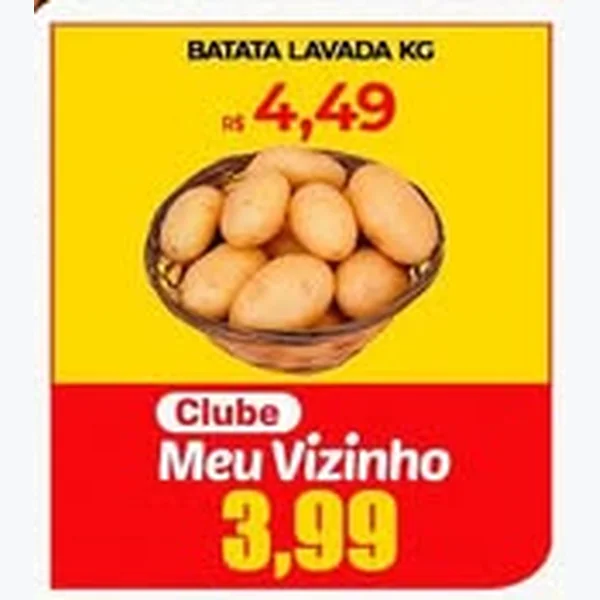 Recorte do encarte de Batata Lavada