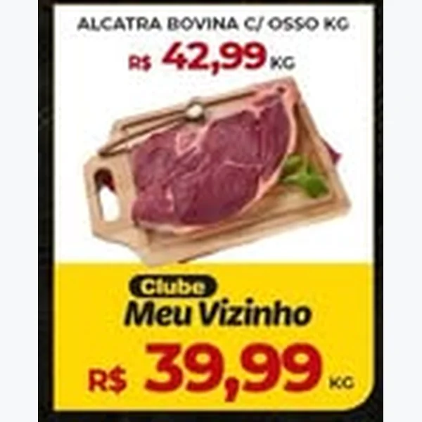 Alcatra Bovino C/ Osso