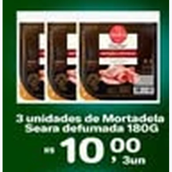 Mortadela Defumada Seara 180 g