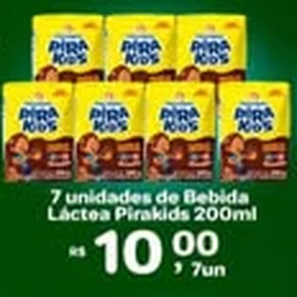 Bebida Láctea Pirakids 200 ml