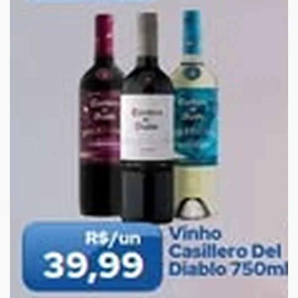 Vinho Casillero Del Diablo 750 ml