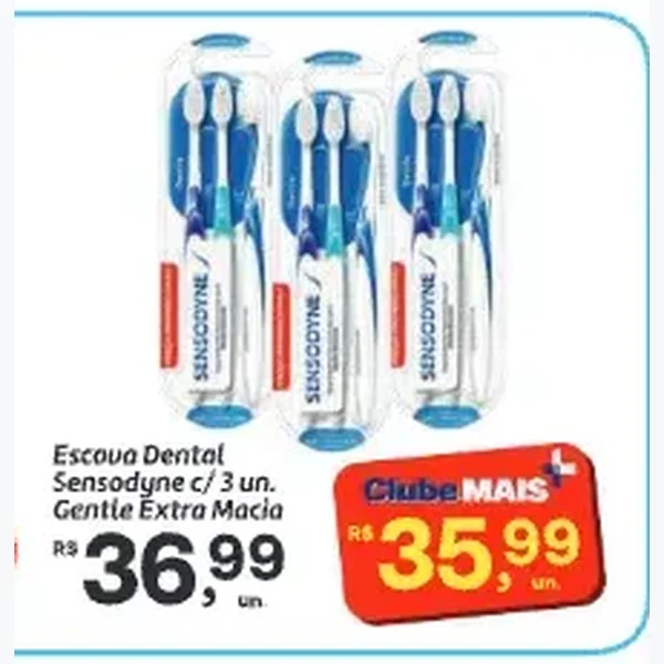 Escova Dental Sensodyne 3 un