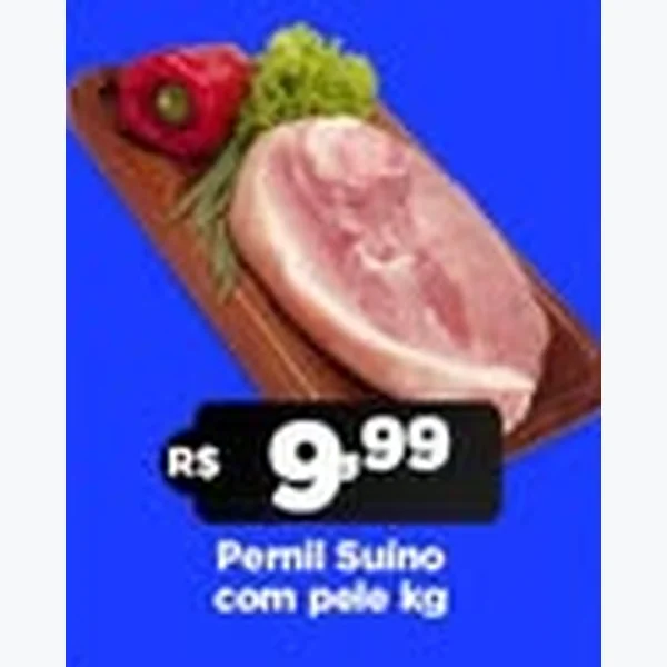 Pernil Suíno com Pele