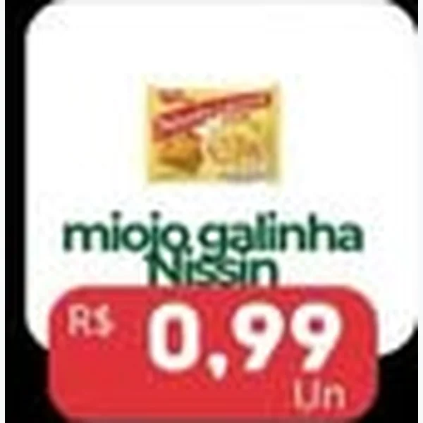 Miojo Galinha Nissin