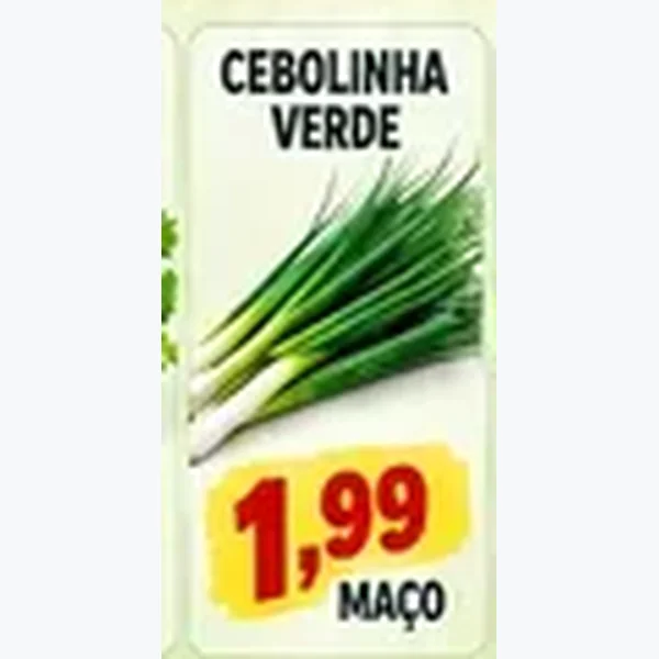 Recorte do encarte de Cebolinha Verde