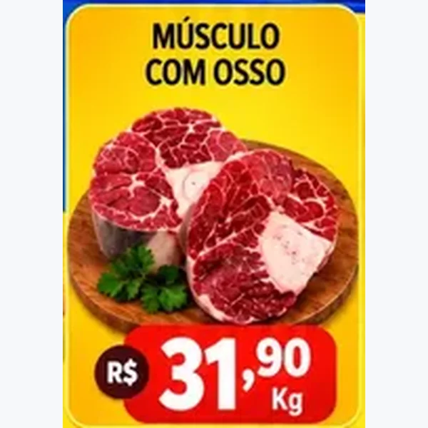 Músculo com Osso