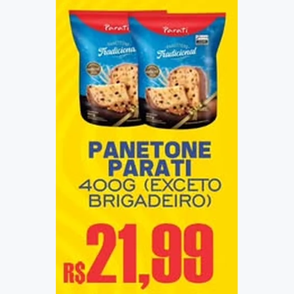 Panetone Tradicional Parati 400 g