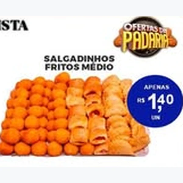 Salgadinhos Fritos Médio