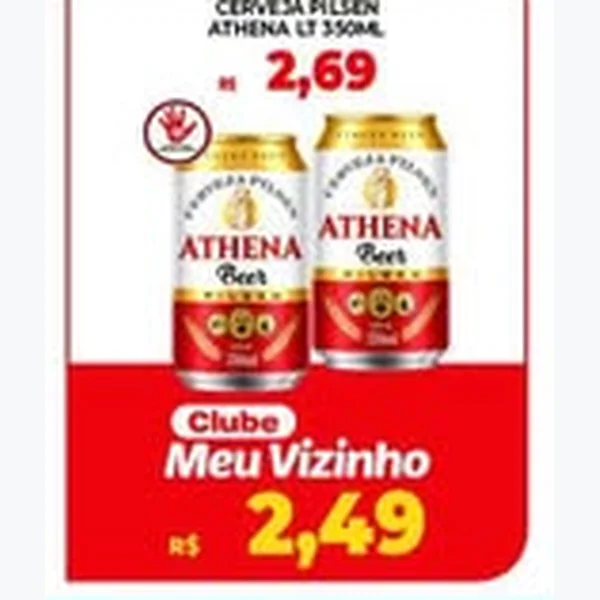 Cerveja Pilsen Athena 350 ml