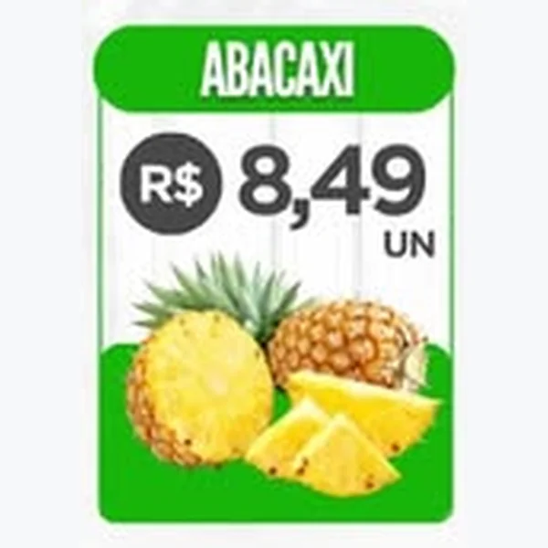 Recorte do encarte de Abacaxi
