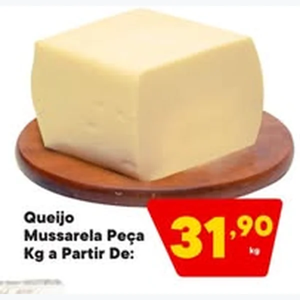 Queijo Mussarela Peça