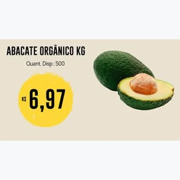 Abacate Orgânico