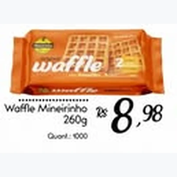 Waffle Mineirinho 260 g