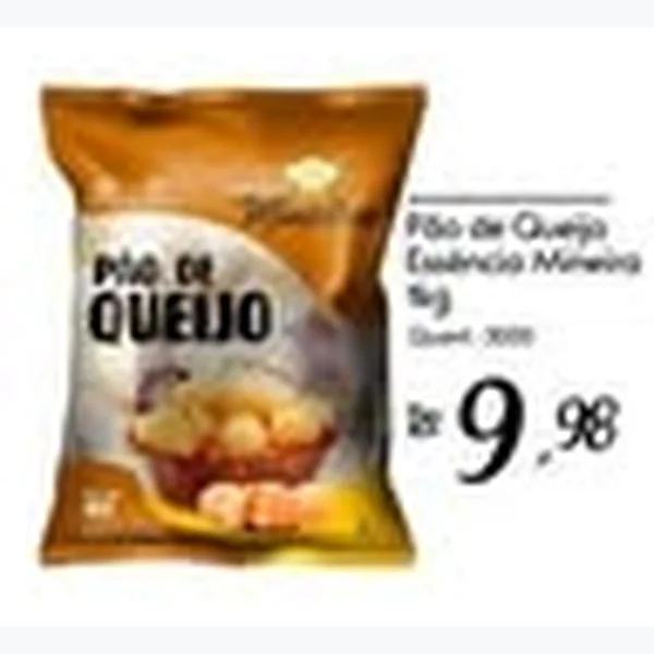 Pão de Queijo Essência Mineira 1 kg