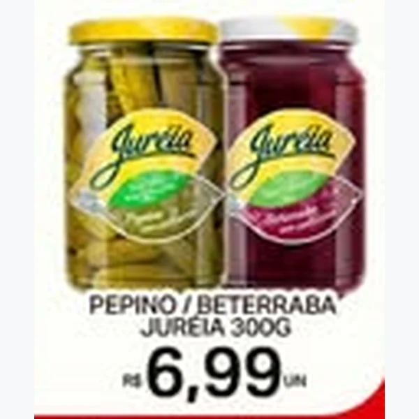 Recorte do encarte de Pepino Jureia 300 g