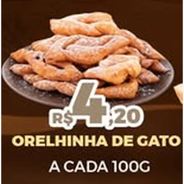 Recorte do encarte de Orelhinha de Gato