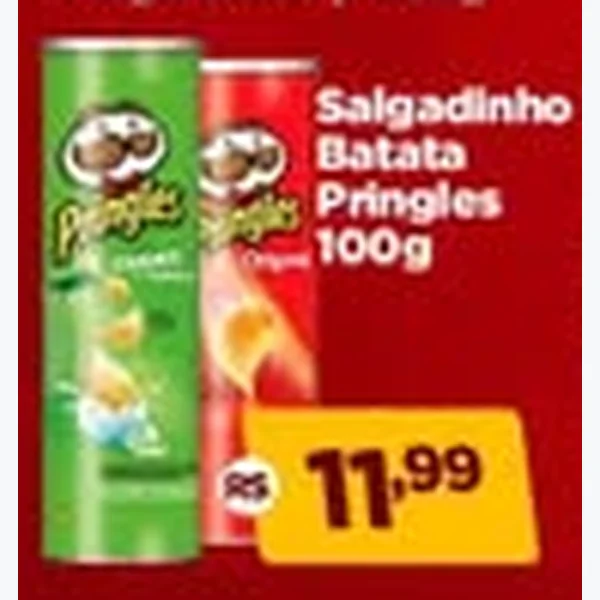 Salgadinho Batata Pringles 100 g