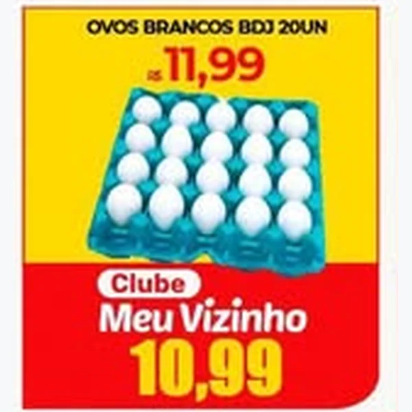 Ovos Brancos 20 un