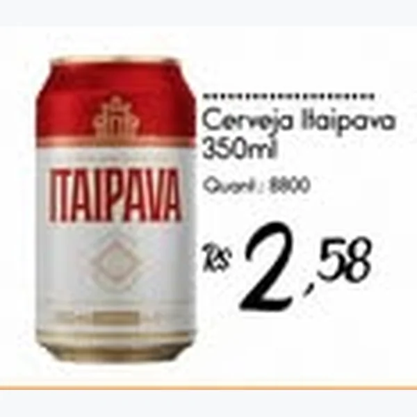Cerveja Itaipava 350 ml