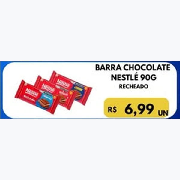 Barra de Chocolate Recheado Nestlé 90 g