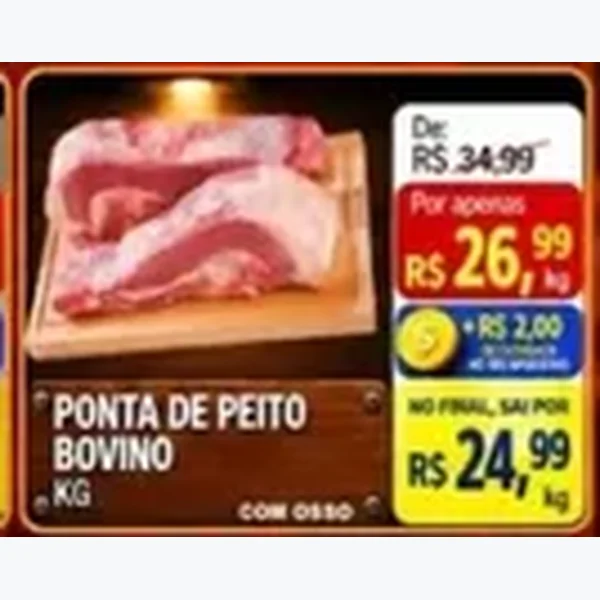 Ponta de Peito Bovino
