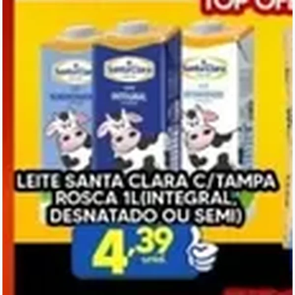 Leite Santa Clara 1 L