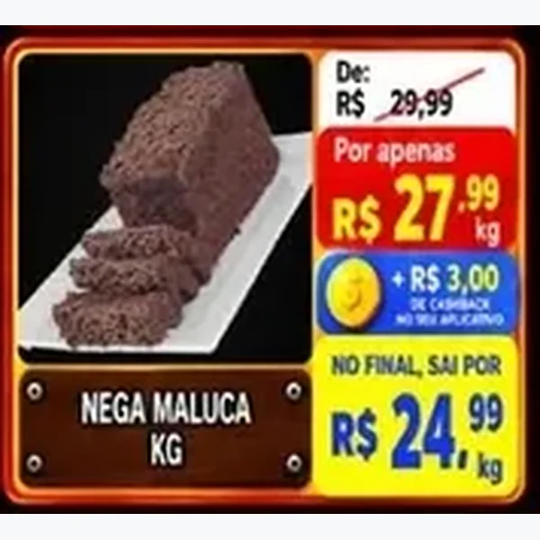 Recorte do encarte de Nega Maluca