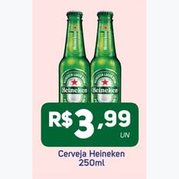 Cerveja Heineken 250 ml