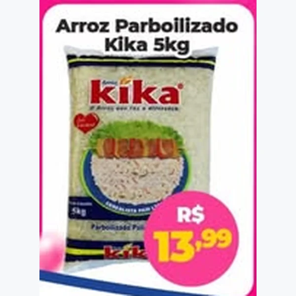 Arroz Parboilizado Kika 5 kg