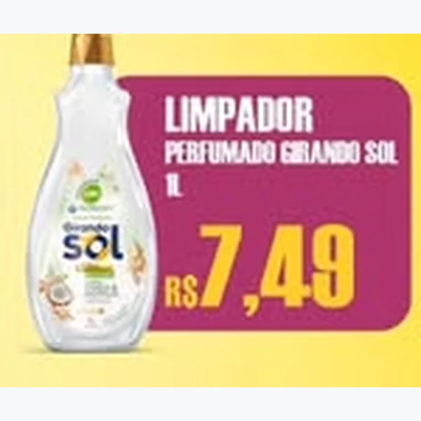 Limpador Perfumado Girando Sol 1 L