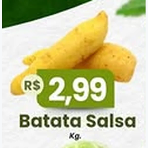 Recorte do encarte de Batata Salsa