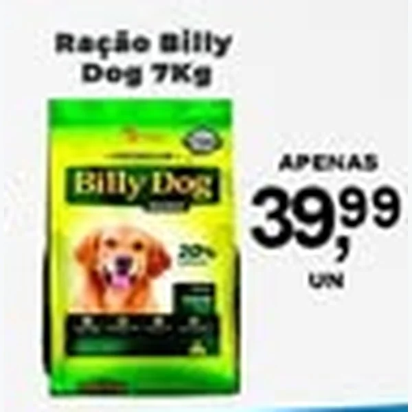 Ração Billy Dog 7 kg