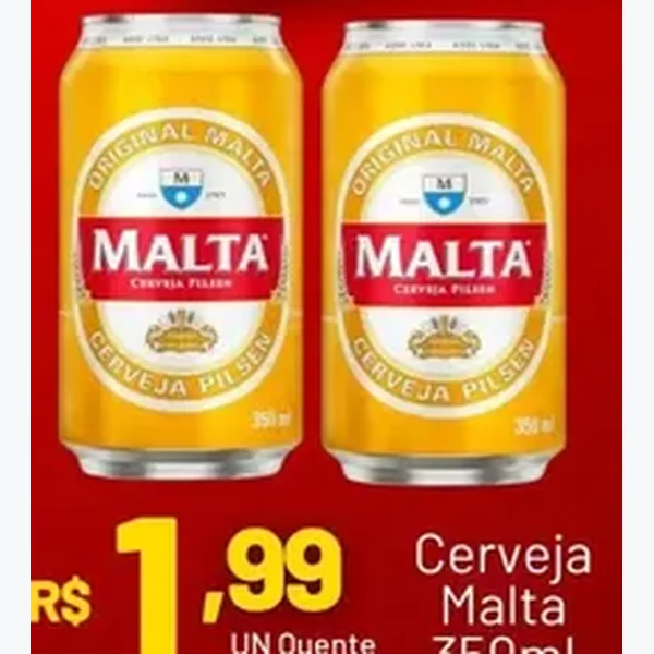 Cerveja Malta 350 ml