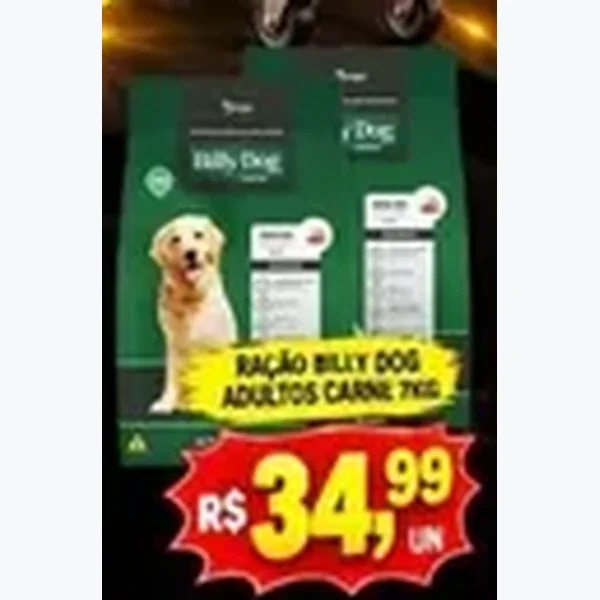 Ração Billy Dog 7 kg