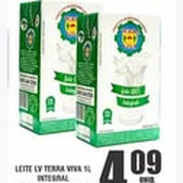 Leite Integral Terra Viva 1 L
