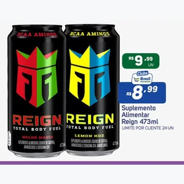 Suplemento Alimentar Reign 473 ml