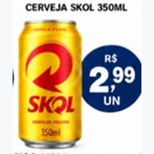 Cerveja Skol 350 ml