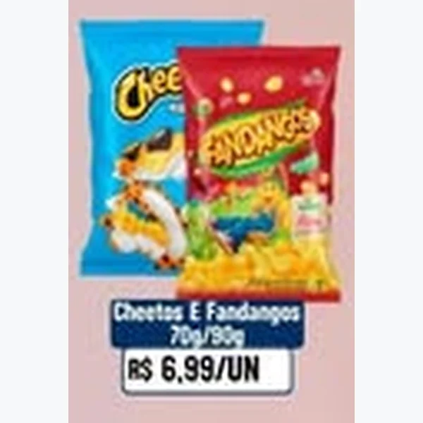 Recorte do encarte de Cheetos Elma Chips 70 g