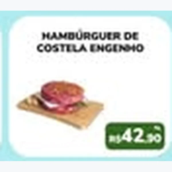 Hambúrguer de Costela Engenho