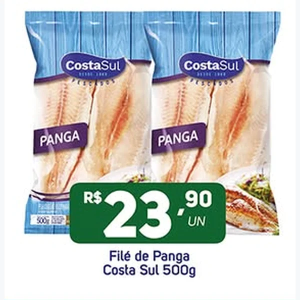 Filé de Panga Costa Sul 500 g