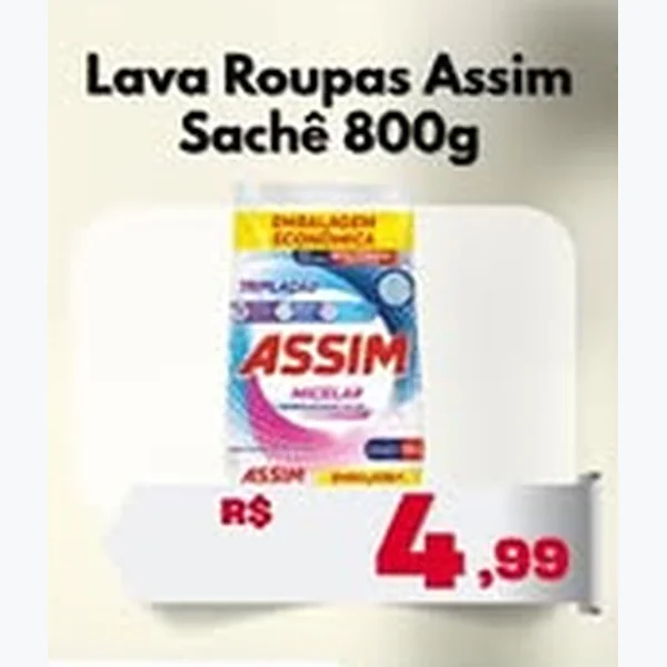 Recorte do encarte de Lava Roupas Assim