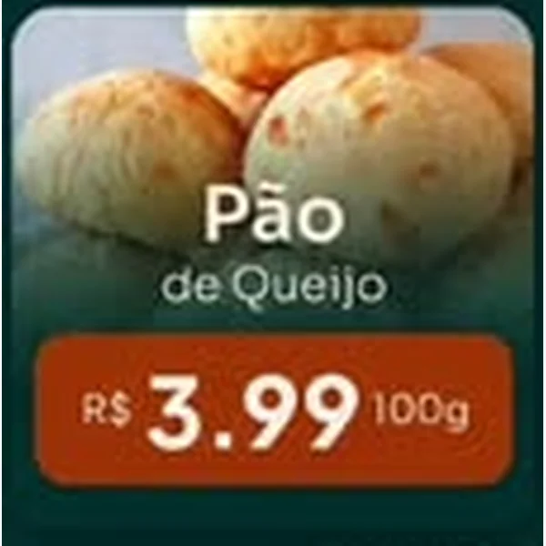 Recorte do encarte de Pão de Queijo