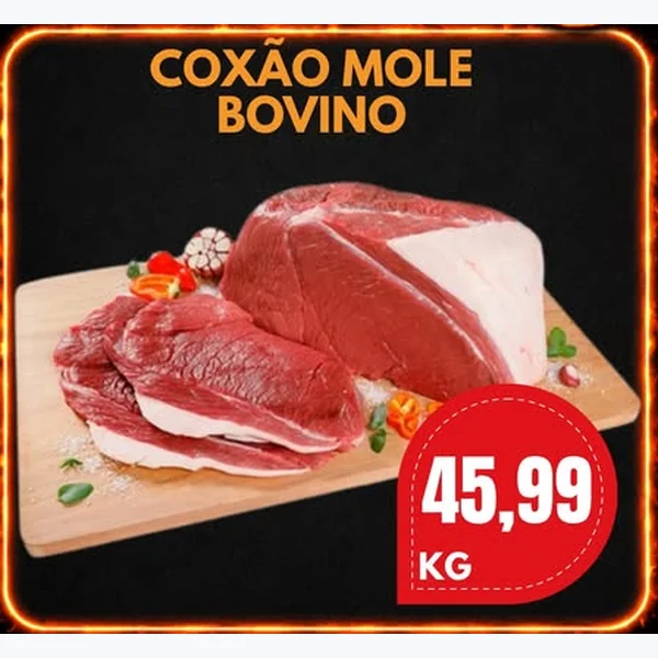 Recorte do encarte de Coxão Mole Bovino