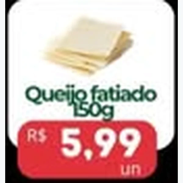 Queijo Fatiado 150 g