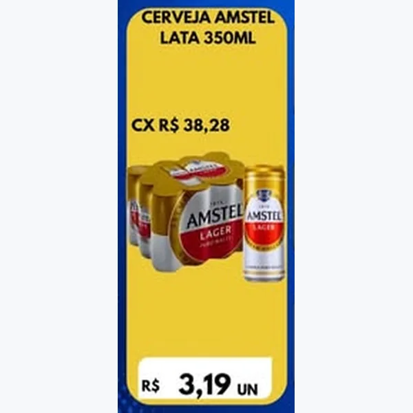 Cerveja Amstel 350 ml