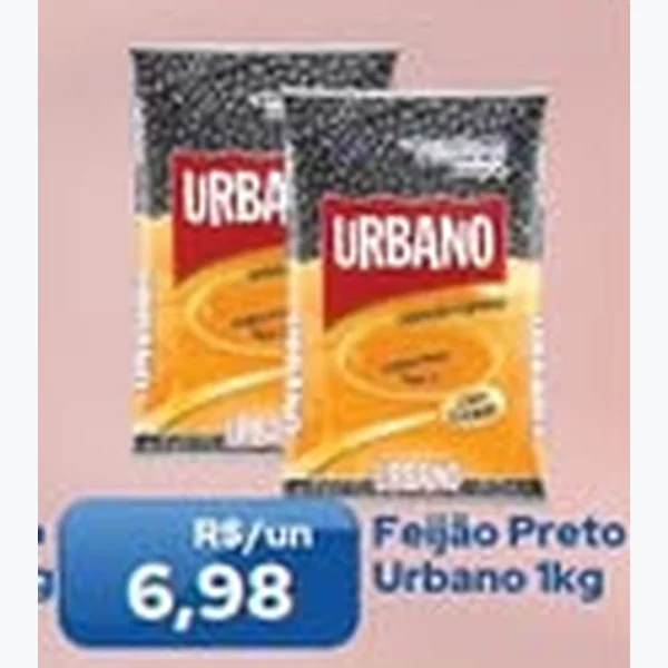 Feijão Preto Urbano 1 kg