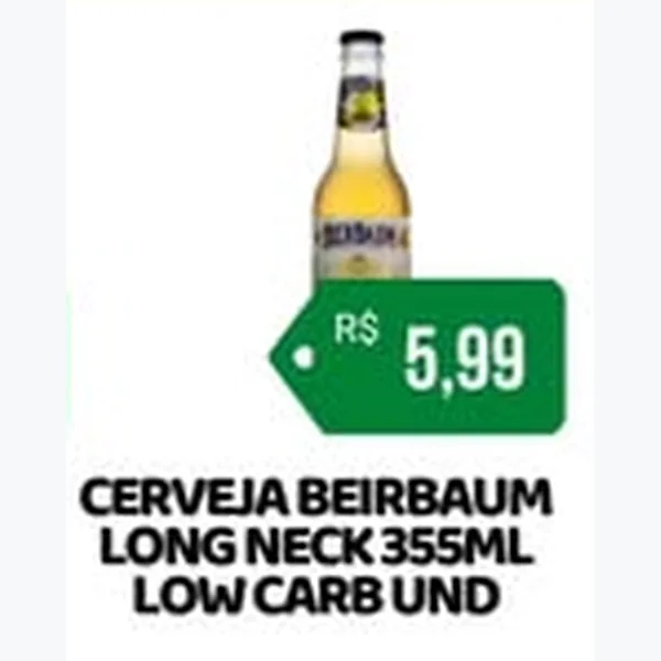 Cerveja Low Carb Beirbaum 355 ml