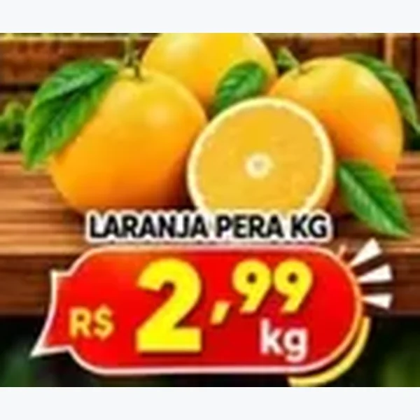 Recorte do encarte de Laranja Pera